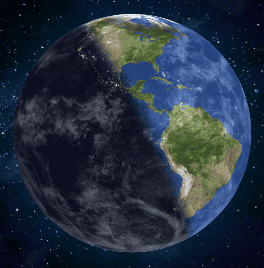 白天黑夜过渡效果